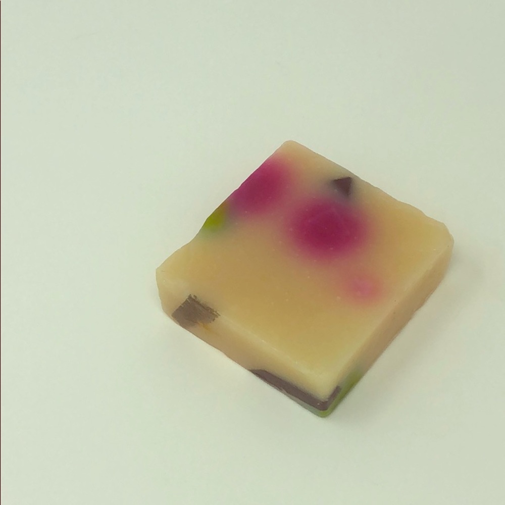 Handmade bar of Berry Sage Soap